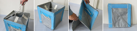 小物入れ（ひも付きコンテナー）