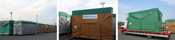 住宅用梱包カバー